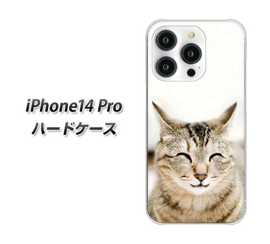 iPhone14 Pro 高画質仕上げ 背面印刷 ハードケース【VA801 笑福ねこ】