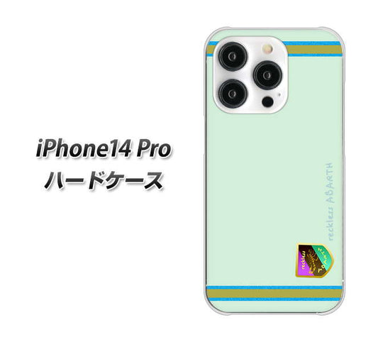 iPhone14 Pro 高画質仕上げ 背面印刷 ハードケース【YC938 アバルト09】