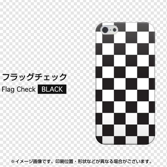 iPhone5/iPhone5s 高画質仕上げ 背面印刷 ハードケース【151 フラッグチェック】