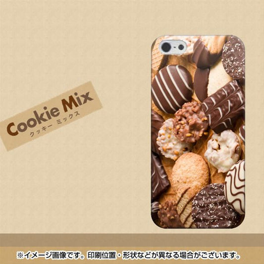 iPhone5/iPhone5s 高画質仕上げ 背面印刷 ハードケース【442 クッキー mix】