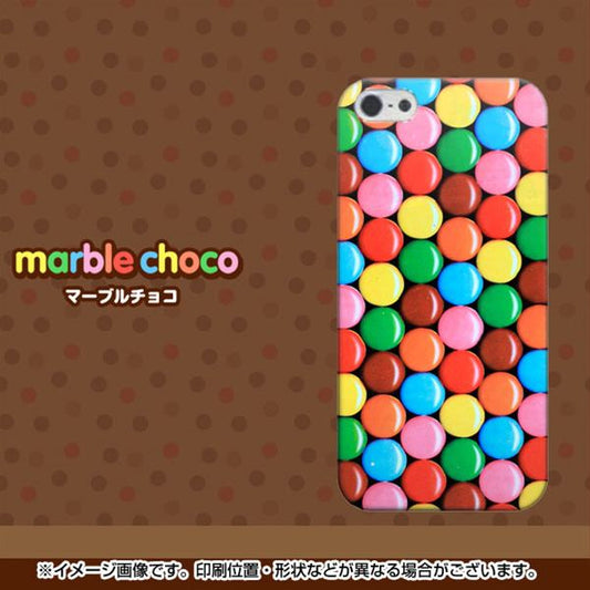 iPhone5/iPhone5s 高画質仕上げ 背面印刷 ハードケース【448 マーブルチョコ】