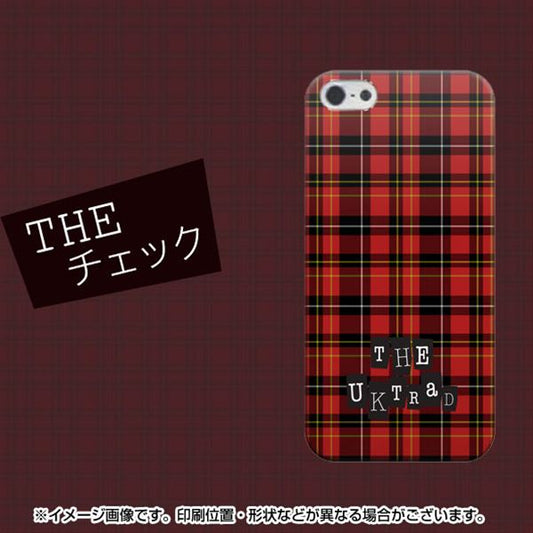 iPhone5/iPhone5s 高画質仕上げ 背面印刷 ハードケース【547 THEチェック】