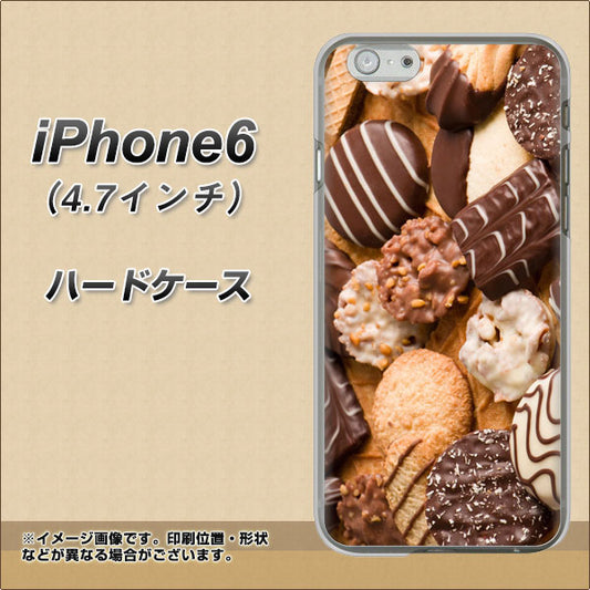 iPhone6 高画質仕上げ 背面印刷 ハードケース【442 クッキー mix】