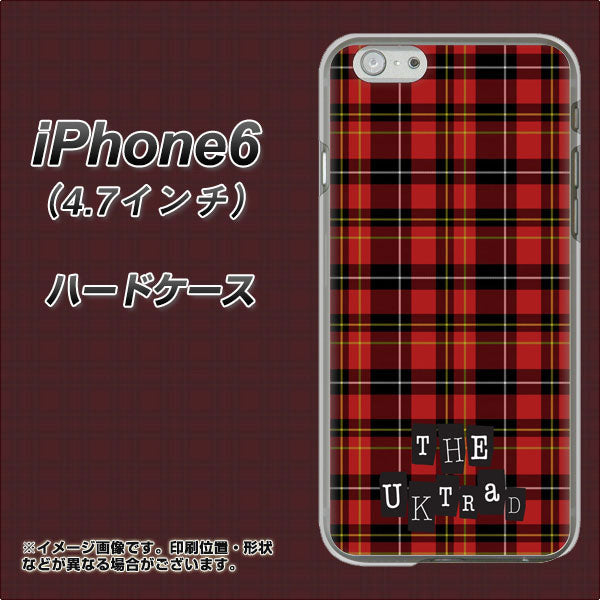 iPhone6 高画質仕上げ 背面印刷 ハードケース【547 THEチェック】