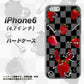 iPhone6 高画質仕上げ 背面印刷 ハードケース【AG833 苺パンク（黒）】