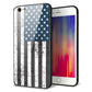 iPhone6 PLUS 強化ガラス＆TPUスマホケース ガラプリ【EK864 アメリカンフラッグビンテージ】