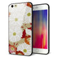 iPhone6 PLUS 強化ガラス＆TPUスマホケース ガラプリ【YJ322 和柄 菊】