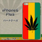 iPhone6 PLUS 高画質仕上げ 背面印刷 ハードケース【083 大麻ラスタカラー】