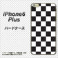 iPhone6 PLUS 高画質仕上げ 背面印刷 ハードケース【151 フラッグチェック】