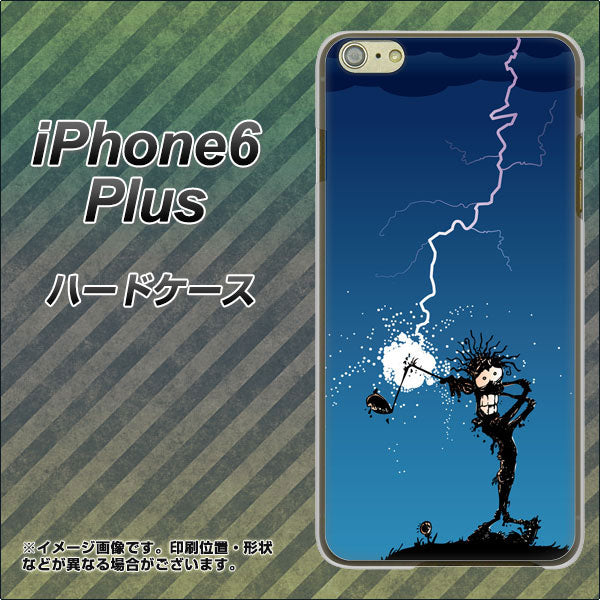 iPhone6 PLUS 高画質仕上げ 背面印刷 ハードケース【417 ゴルファーの苦難】