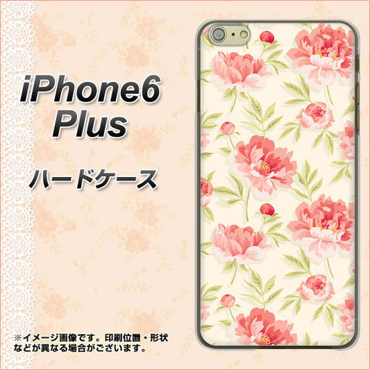 iPhone6 PLUS 高画質仕上げ 背面印刷 ハードケース【594 北欧の小花】