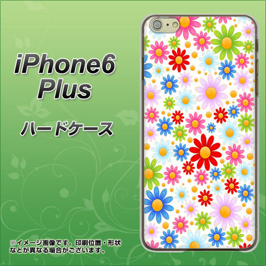 iPhone6 PLUS 高画質仕上げ 背面印刷 ハードケース【606 マーガレット】