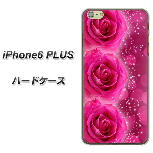 iPhone6 PLUS 高画質仕上げ 背面印刷 ハードケース【VA815 3連のバラ】