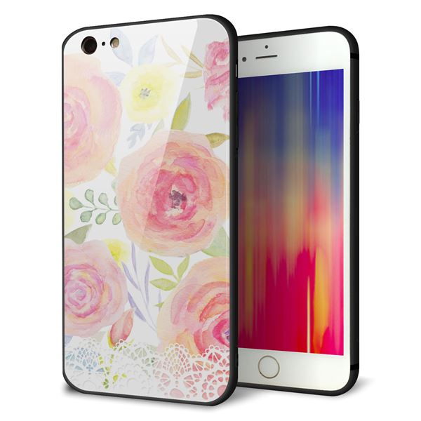 iPhone6s PLUS 強化ガラス＆TPUスマホケース ガラプリ【SC945 ドゥ・パフューム３】