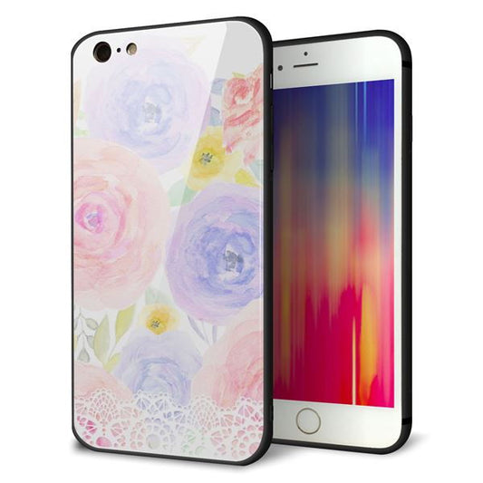 iPhone6s PLUS 強化ガラス＆TPUスマホケース ガラプリ【SC947 ドゥ・パフューム５】