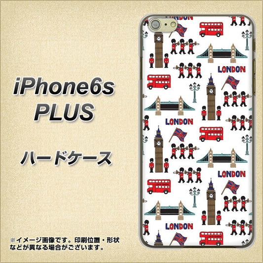 iPhone6s PLUS 高画質仕上げ 背面印刷 ハードケース【EK811 ロンドンの街】