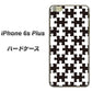iPhone6s PLUS 高画質仕上げ 背面印刷 ハードケース【IB903  ジグソーパズル_モノトーン】