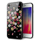 iPhone8 強化ガラス＆TPUスマホケース ガラプリ【YJ323 和柄 なでしこ】