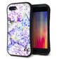 iPhone8 スマホケース 「SEA Grip」 グリップケース Sライン 【MA871 紫陽花】 UV印刷