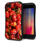 iPhone8 スマホケース 「SEA Grip」 グリップケース Sライン 【MA883 チェリー】 UV印刷