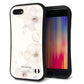 iPhone8 スマホケース 「SEA Grip」 グリップケース Sライン 【SC952 ドゥ・フルール(セピア)】 UV印刷