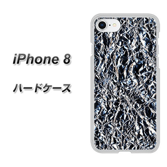 iPhone8 高画質仕上げ 背面印刷 ハードケース【EK835  スタイリッシュアルミシルバー】