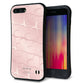 iPhone8 PLUS スマホケース 「SEA Grip」 グリップケース Sライン 【1340 かくれハート ローズピンク】 UV印刷