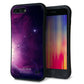 iPhone8 PLUS スマホケース 「SEA Grip」 グリップケース Sライン 【KM925 Galaxias Purple】 UV印刷