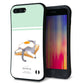 iPhone8 PLUS スマホケース 「SEA Grip」 グリップケース Sライン 【KM960 目玉焼き】 UV印刷
