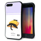 iPhone8 PLUS スマホケース 「SEA Grip」 グリップケース Sライン 【KM962 チーズ】 UV印刷