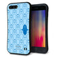 iPhone8 PLUS スマホケース 「SEA Grip」 グリップケース Sライン 【MA917 パターン ペンギン】 UV印刷