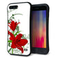 iPhone8 PLUS スマホケース 「SEA Grip」 グリップケース Sライン 【SC850 ユリ レッド】 UV印刷