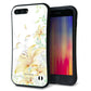 iPhone8 PLUS スマホケース 「SEA Grip」 グリップケース Sライン 【SC851 ユリ ホワイト】 UV印刷