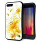 iPhone8 PLUS スマホケース 「SEA Grip」 グリップケース Sライン 【SC852 ユリ イエロー】 UV印刷