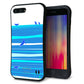 iPhone8 PLUS スマホケース 「SEA Grip」 グリップケース Sライン 【YB920 ペンギン01】 UV印刷