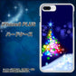 iPhone8 PLUS 高画質仕上げ 背面印刷 ハードケース【720 白銀のクリスマスツリー】