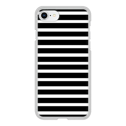 iPhone SE (第2世代) 高画質仕上げ 背面印刷 ハードケース シンプルボーダー