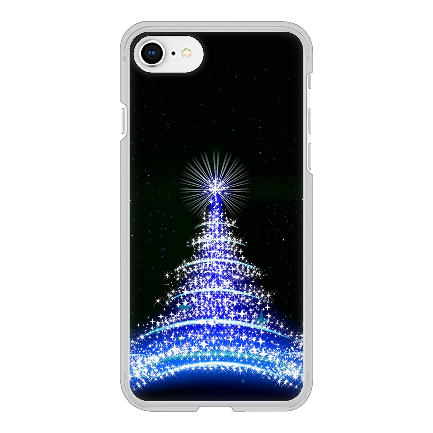 iPhone SE (第2世代) 高画質仕上げ 背面印刷 ハードケース クリスマス