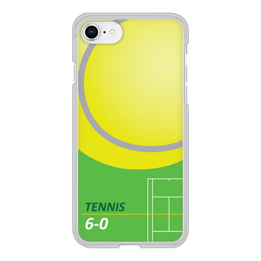 iPhone SE (第2世代) 高画質仕上げ 背面印刷 ハードケース 【IB920 TENNIS】