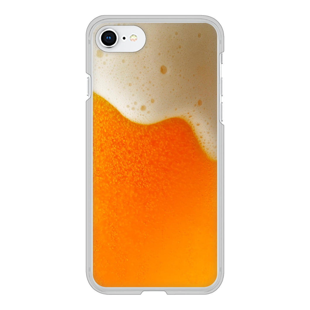 iPhone SE (第2世代) 高画質仕上げ 背面印刷 ハードケース 生ビール