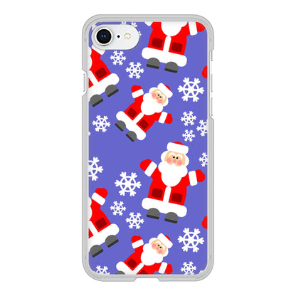 iPhone SE (第2世代) 高画質仕上げ 背面印刷 ハードケース クリスマス