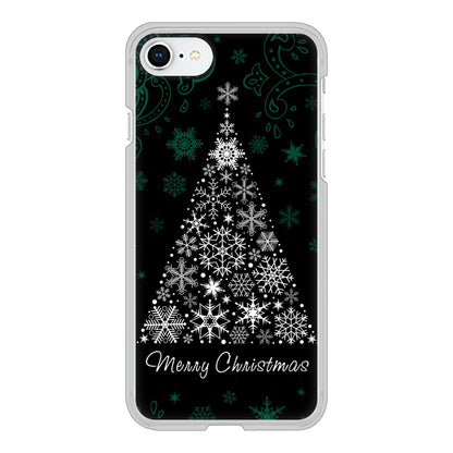 iPhone SE (第2世代) 高画質仕上げ 背面印刷 ハードケース クリスマス