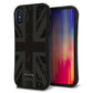 iPhone X スマホケース 「SEA Grip」 グリップケース Sライン 【505 ユニオンジャック-ダーク】 UV印刷