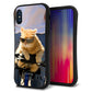 iPhone X スマホケース 「SEA Grip」 グリップケース Sライン 【595 にゃんとサイクル】 UV印刷