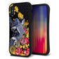iPhone X スマホケース 「SEA Grip」 グリップケース Sライン 【1028 牡丹と鯉】 UV印刷