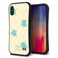 iPhone X スマホケース 「SEA Grip」 グリップケース Sライン 【FD819 メンダコ】 UV印刷