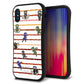 iPhone X スマホケース 「SEA Grip」 グリップケース Sライン 【HA131 ニンジャ ブンシン ユウヤケ 】 UV印刷