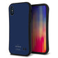iPhone X スマホケース 「SEA Grip」 グリップケース Sライン 【KM918 レトロカラー(ネイビー)】 UV印刷