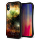 iPhone X スマホケース 「SEA Grip」 グリップケース Sライン 【KM926 Galaxias Yellow】 UV印刷