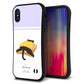 iPhone X スマホケース 「SEA Grip」 グリップケース Sライン 【KM962 チーズ】 UV印刷